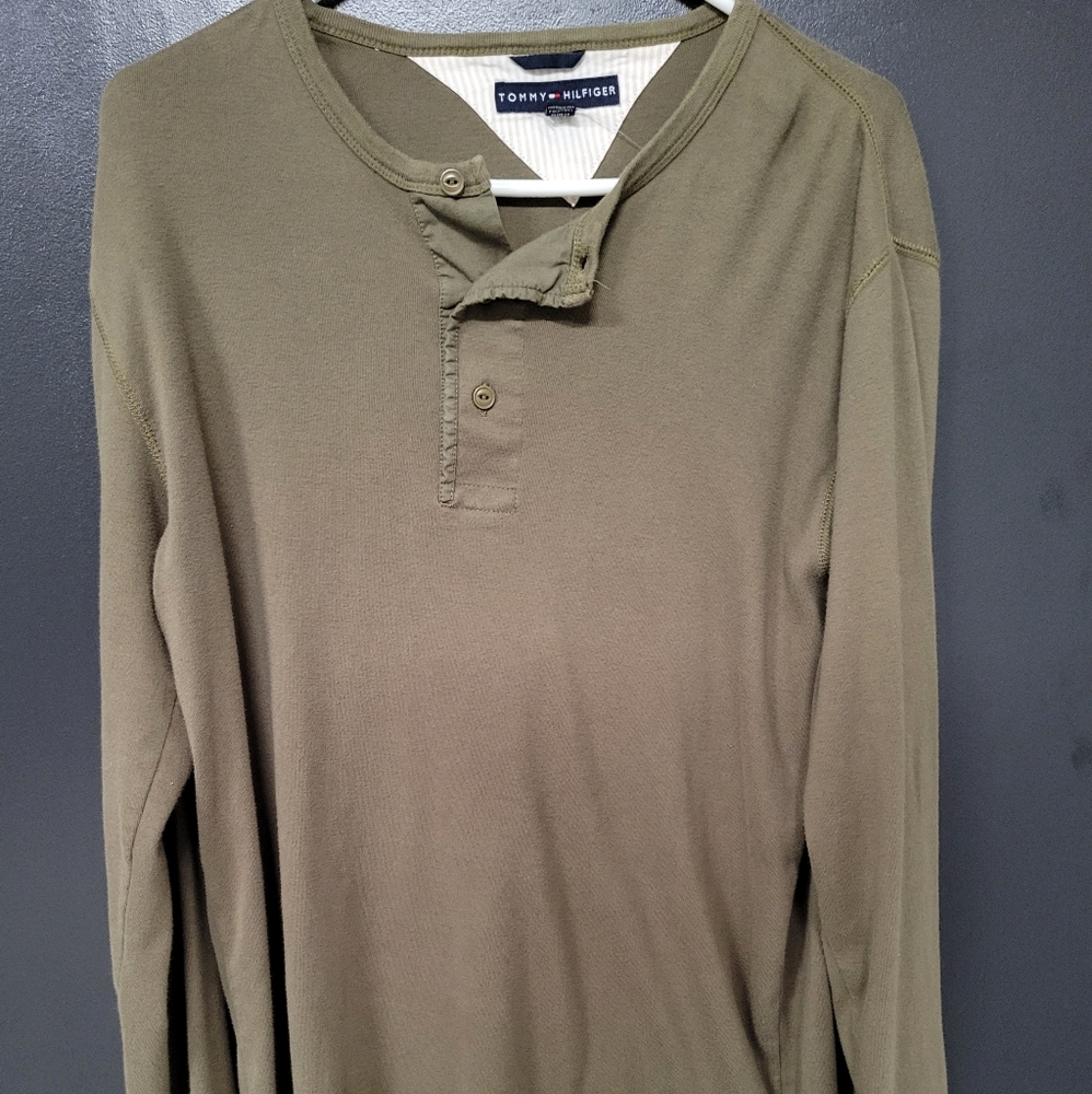 Tommy Hilfiger Green Longsleeve Shirt